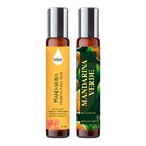 Perfume Spray Mandarina Verde Homem 10Ml + Óleo Essencial