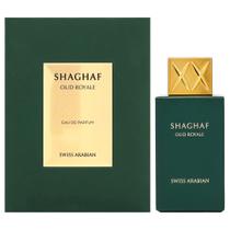 Perfume Swiss Arabian Shaghaf Oud Royale EDP 75mL para mulheres e homens