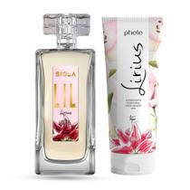 Perfume Thipos Feminino 076 Lirius L.I.L - Floral, Bouquet (100ml) + Hidratante Lirius