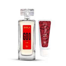 Perfume Thipos Feminino 128 G.O.O Very - Floral Frutado (55ml) + Meu Creminho Roses