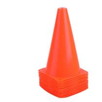 Perfume Training Traffic Cones de 9 polegadas, pacote com 12, laranja