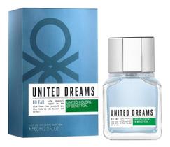 Perfume United Dreams Go Far Masculino 60 Ml - Olist