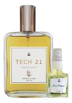 Perfume Verde Tech 21 100ml - Masculino - Coleção Ícones - Essência do Brasil