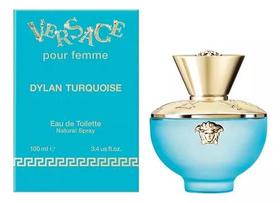 Perfume Versace Dylan Turquoise Feminino Eau de Toilette 100ml Perfume Versace Dylan Turquoise Feminino Eau de Toilette 100ml