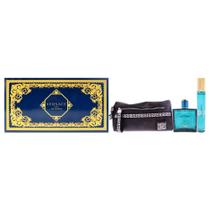 Perfume Versace Eros Eau de Parfum 100ml - Conjunto de 3 Peças para Homens