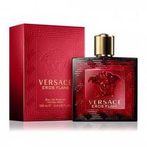 Perfume Versace Eros Flame Eau de Parfum 100ml Masculino + 1 Amostra de Fragrância