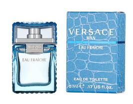 Perfume Versace Man Eau Fraiche EDT 5mL para homens