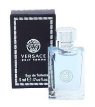 Perfume Versace Pour Homme Eau De Toilette 5ml para homens Perfume Versace Pour Homme Eau De Toilette 5ml para homens