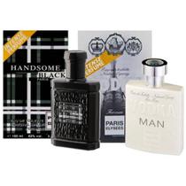 Perfume Vodka Man + Handsome Black - Paris Elysees 100ml