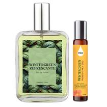 Perfume Wintergreen Refrescante Fem. 100ml + Óleo Essencial