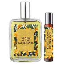 Perfume Ylang Ylang Exuberante Feminino 100ml + Spray 10ml Perfume Ylang Ylang Exuberante Feminino 100ml + Spray 10ml