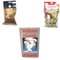 Perfume Zé Pilintra Proteção Espiritual Abertura de Caminhos Banho Defumação Kit Perfume Zé Pilintra Proteção Espiritual Abertura de Caminhos Banho Defumação Kit