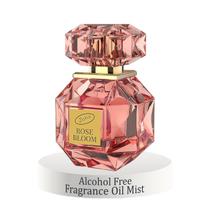 Perfume Zoha Rose Bloom sem álcool 30ml para mulheres e homens