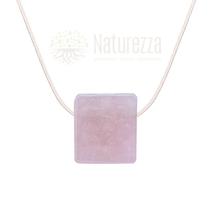 Perfumeira Minimalista em Pedra Natural - Quartzo Rosa
