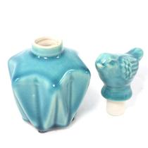 Perfumeiro Apuã Em Cerâmica Turquesa - IP0435