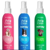 Perfumes para cães e gatos Pet clean- 120ml Perfumes para cães e gatos Pet clean- 120ml