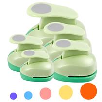 Perfurador circular UCEC Craft Hole Punch para artesanato em papel, 5 tamanhos