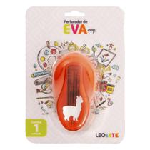 Perfurador de EVA 25mm Lhama Laranja - Leo&Leo