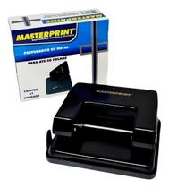 Perfurador De Metal Até 20 Folhas Mp801 Preto MASTERPRINT Perfurador De Metal Até 20 Folhas Mp801 Preto MASTERPRINT