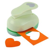 Perfurador de papel Heart Paper Punch de 5 cm UCEC Large Craft Hole