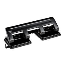 Perfurador De Papel Metal 4 Furos P/20Fls Preto Perfurador De Papel Metal 4 Furos P/20Fls Preto