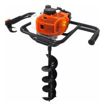 Perfurador De Solo 2t 52cc 2,5hp Com Broca 80x15cm Vps520s