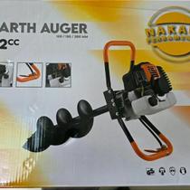 Perfurador De Solo 52cc 2 Tempos Com 3 Brocas