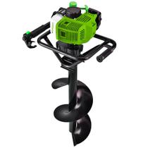 Perfurador de solo a gasolina 52 cc com broca 150 x 800 mm - MPS-52 V3 - Menegotti