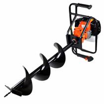 Perfurador De Solo a Gasolina Motor 52c Broca 80x20 P/ Cerca & Palanque Vulcan Trent VPS520 Profissional