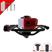 Perfurador de Solo Anmax GD520-B Sem Broca À Gasolina Motor 2T 52cc 2,2HP Profissional de Alta Rotação e Performance