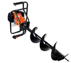 Perfurador De Solo Gasolina 52cc + Broca 80x20 Vulcan Vps520