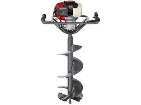 Perfurador De Solo Gasolina Branco Bps52 Com Broca De 200mm