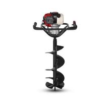 Perfurador De Solo Gasolina Branco Bps52 Com Broca De 200mm