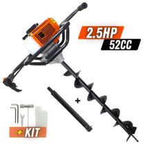 Perfurador de Solo Gasolina Para Todos Tipos de Solo VPS520 Vulcan Com Broca 80x12cm + Extensor 30cm Perfurador de Solo Gasolina Para Todos Tipos de Solo VPS520 Vulcan Com Broca 80x12cm + Extensor 30cm