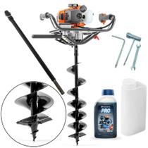 Perfurador De Solo Husqvarna 541ea 41,5cc Broca Diametro 20cm Com Alongador Perfurador De Solo Husqvarna 541ea 41,5cc Broca Diametro 20cm Com Alongador