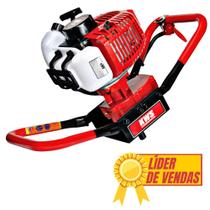 Perfurador De Solo Kawashima ED52-S À Gasolina 52cc 2t Sem Broca Encaixe 20mm Fácil Manuseio