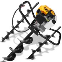 Perfurador de solo Multiplic a gasolina kit 3 brocas Perfurador de solo Multiplic a gasolina kit 3 brocas