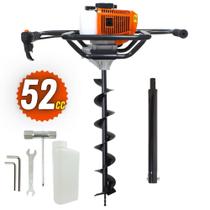 Perfurador de Solo Profissional Para Atividades Rurais VPS520 Vulcan Broca 80x10cm + Extensor 50cm