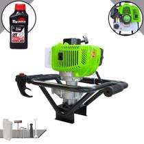 Perfurador de Solo Sem Broca Trado Motorizado Menegotti MPS52 À Gasolina Motor 2T 52cc 1,8HP Alta Rotação e Performance Com Ignição Eletrônica Para Plantio de Árvores + ÓLEO TOYAMA EXTRA Perfurador de Solo Sem Broca Trado Motorizado Menegotti MPS52 À Gasolina Motor 2T 52cc 1,8HP Alta Rotação e Performance Com Ignição Eletrônica Para Plantio de Árvores + ÓLEO TOYAMA EXTRA