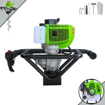 Perfurador de Solo Sem Broca Trado Motorizado Menegotti MPS52 À Gasolina Motor 2T 52cc 1,8HP Alta Rotação e Performance Com Ignição Eletrônica Para Plantio de Árvores Perfurador de Solo Sem Broca Trado Motorizado Menegotti MPS52 À Gasolina Motor 2T 52cc 1,8HP Alta Rotação e Performance Com Ignição Eletrônica Para Plantio de Árvores