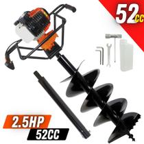 Perfurador de Solo Vulcan VPS520 2T Para Instalações de Estacas Com Broca 80x30cm + Extensor de 60cm - Vulcan Trent