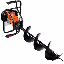 Perfurador De Solo Vulcan Vps520 52Cc 2T Com Broca 80X20Mm