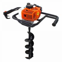 Perfurador Solo 52cc 2T Broca 80x15cm VPS520S Vulcan Trent