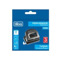 Perfurador Tilibra Preto 2 Furos P202