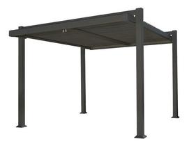 Pergolado Alumínio Cobertura Retrátil E Manivela 2,4x3,3x3m