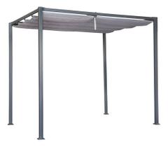 Pergolado Aluminio Com Cobertura Area Externa 223x297x297 Cm Pergolado Aluminio Com Cobertura Area Externa 223x297x297 Cm
