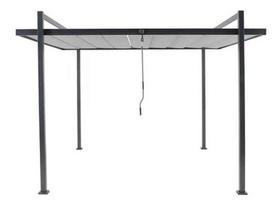 Pergolado De Aluminio Cinza 2,57x3,50 M Linha Premium Pergolado De Aluminio Cinza 2,57x3,50 M Linha Premium