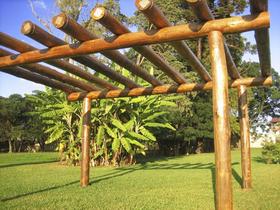 Pergolado de eucalipto tratado 5 por 2 Pergolado de eucalipto tratado 5 por 2