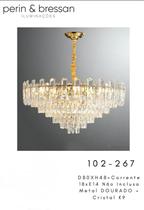 Perin Pendente Cristal D80cm 102-267 - 18lamp X E14 Perin Pendente Cristal D80cm 102-267 - 18lamp X E14