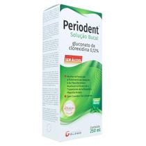 Periodent sem álcool com 250ml sabor menta